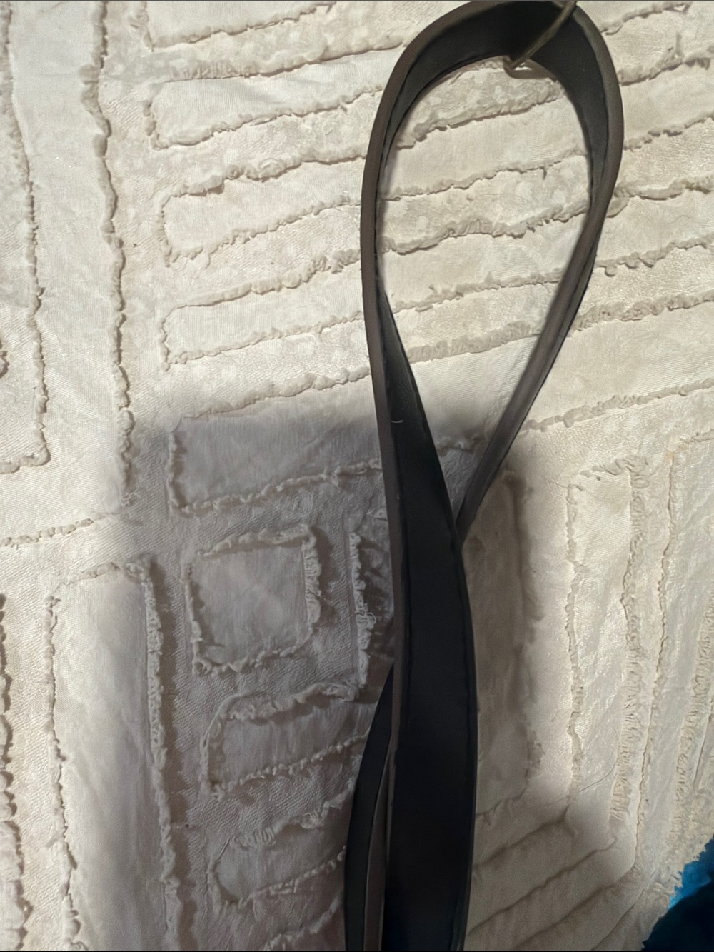 Sleek Black Leather Shoulder Hobo Bag - Picture 5 of 10